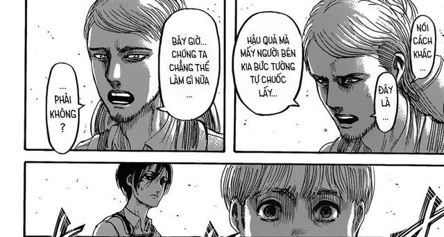 Attack on Titan chap 124: Quyết định hủy diệt thế giới của Eren đã khiến nhóm Armin xung đột nội bộ - Ảnh 1.