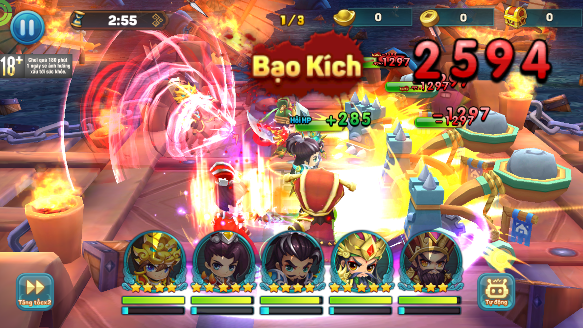 Hướng dẫn cách nạp game Chiến Vương Tam Quốc giá rẻ, uy tín