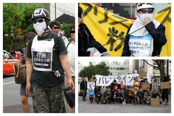 Hội thanh niên xấu trai ở Nhật ra đường biểu tình đòi hủy ngày Valentine - Ảnh 2.