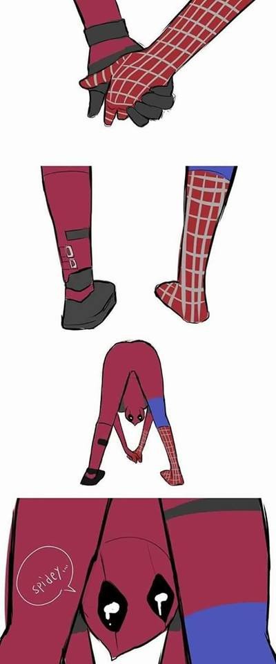 Spider-Man và Deadpool: Khi 2 gã mặc đồ bó “quyến rũ” nhất vũ trụ Marvel trở thành một đôi - Ảnh 1.