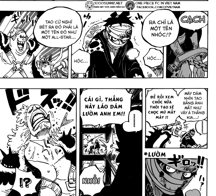 Spoil One Piece 934 Luffy Va Kid Sắp Sửa đanh Nhau To Với Queen Thủ Hạ Mạnh Thứ 2 Của Kaido