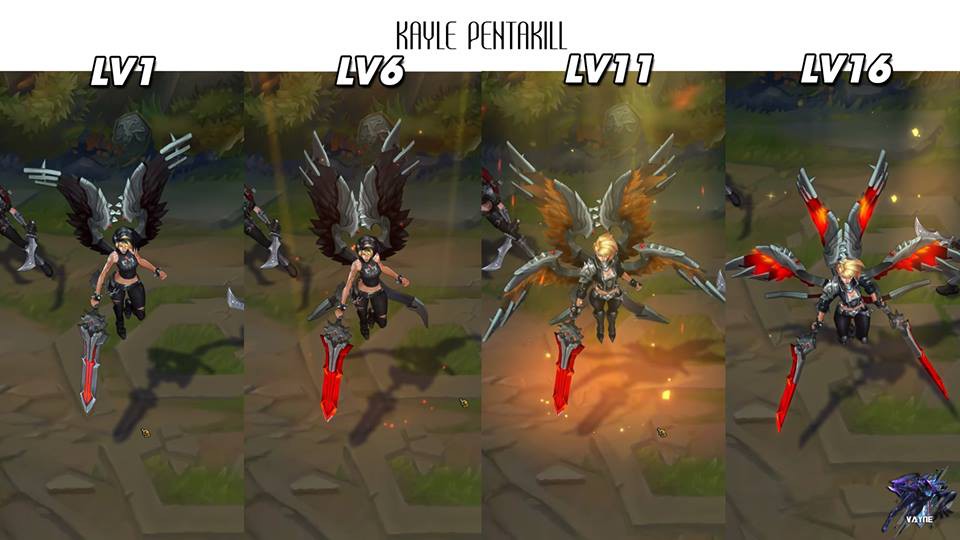 [LMHT] Soi tận mắt 4 dạng nâng cấp của Kayle với tất cả các trang phục: Skin nào cũng đẹp đến rụng rời - Ảnh 6.