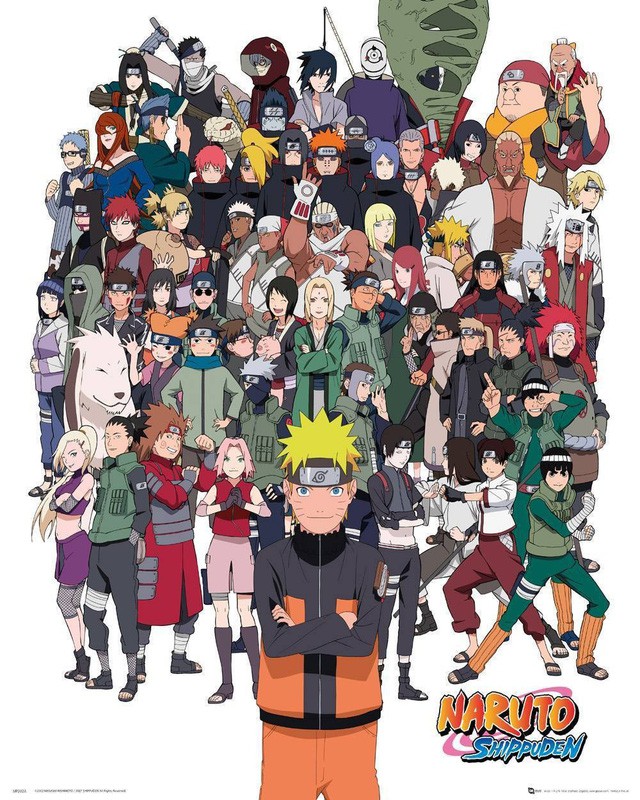 COMBO 8 Minifigures Các Nhân Vật Trong Naruto Hokage Đội 8 Kurenai WM6110   Đồ Chơi Lắp