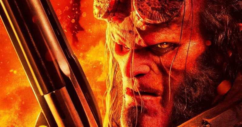 Tung poster cực nóng Hellboy hứa hẹn thiêu đốt màn ảnh vào năm 2019