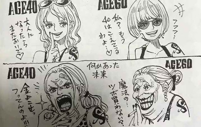 One Piece: Ngoại hình của mỹ nữ xinh đẹp nhất băng Mũ Rơm khi 40 và 60 tuổi, phiên bản 2 khiến fan sốc tận óc - Ảnh 2.