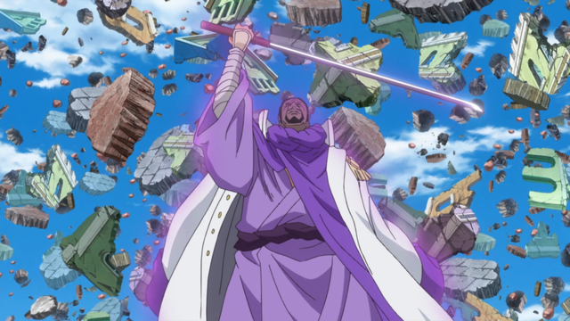 One Piece: Hé lộ trái ác quỷ bí ẩn của Đô Đốc Hổ Tím Fujitora với sức mạnh triệu hồi được thiên thạch - Ảnh 2.