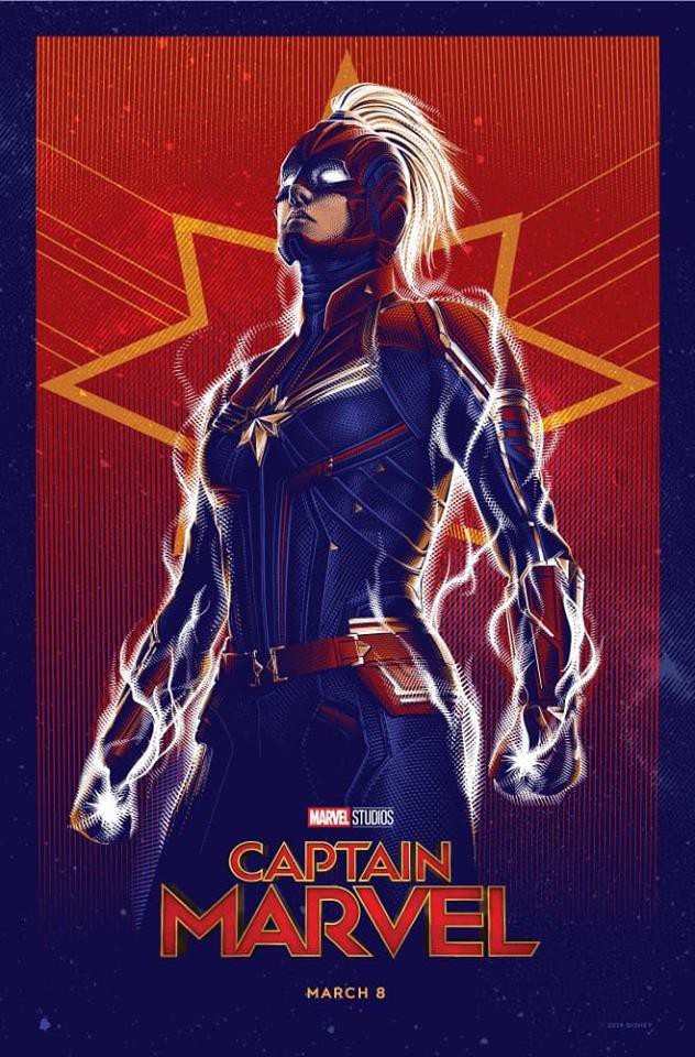10 poster fanmade cực chất được Marvel Studio chọn cho Captain Marvel - Ảnh 3.