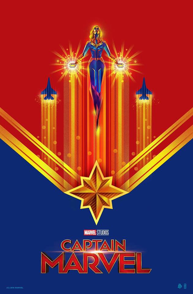10 poster fanmade cực chất được Marvel Studio chọn cho Captain Marvel - Ảnh 8.