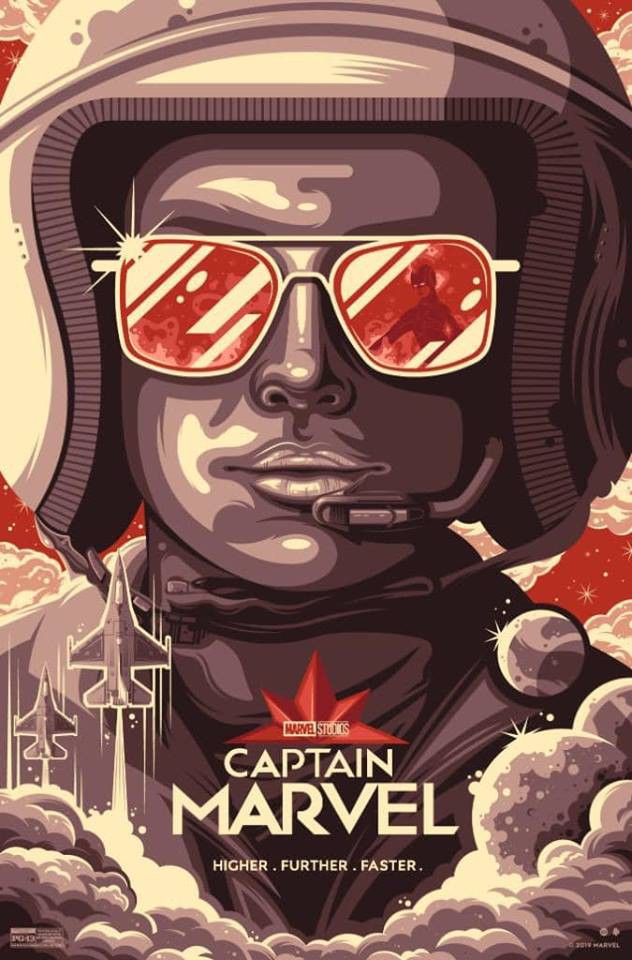 10 poster fanmade cực chất được Marvel Studio chọn cho Captain Marvel - Ảnh 9.