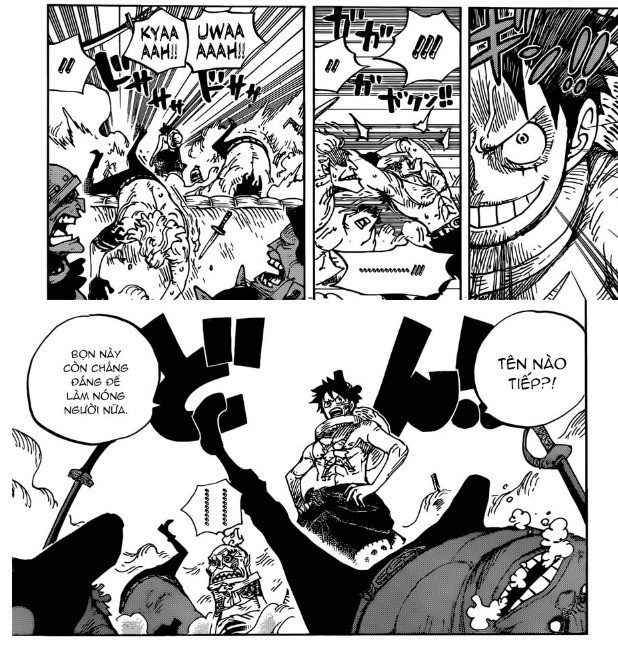 One Piece 936: Luffy phát động Haki Bá Vương nhưng lâm vào tình trạng bay đầu nếu không nghe lời - Ảnh 4.