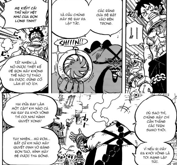 One Piece 936: Luffy phát động Haki Bá Vương nhưng lâm vào tình trạng bay đầu nếu không nghe lời - Ảnh 3.