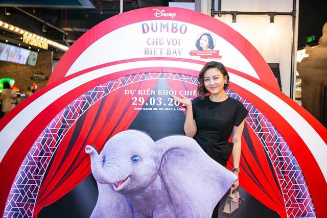 Văn Mai Hương xuất hiện cực xinh đẹp trong họp báo ra mắt Dumbo - Ảnh 2.