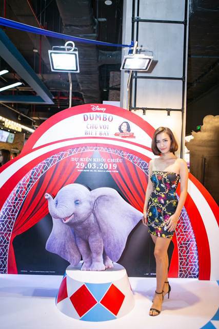 Văn Mai Hương xuất hiện cực xinh đẹp trong họp báo ra mắt Dumbo - Ảnh 3.
