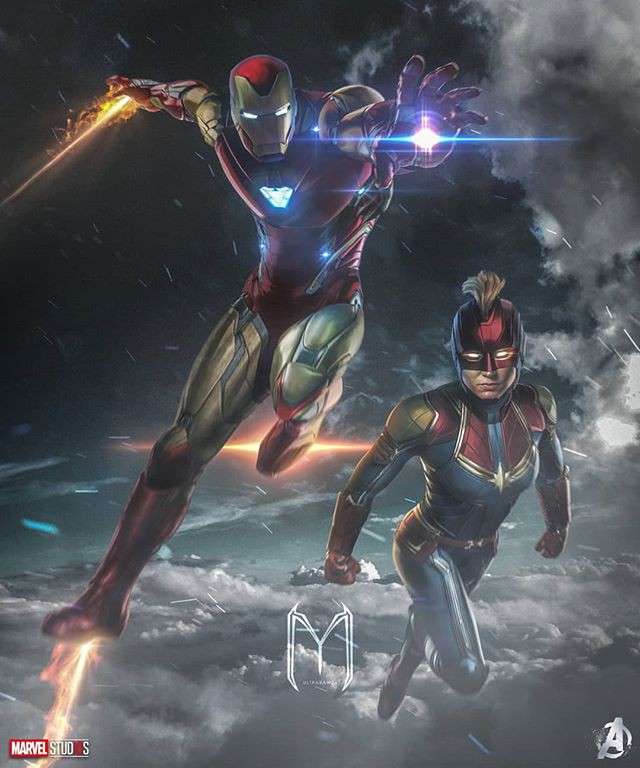 Rửa mắt với loạt poster fanart cực đẹp về những siêu anh hùng xuất hiện trong trong Avengers: Endgame - Ảnh 4.