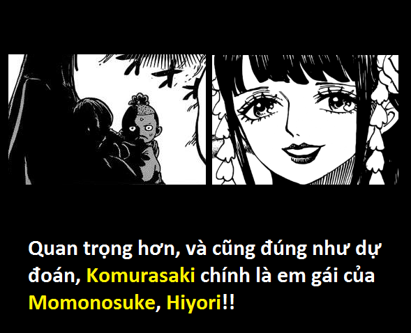 Góc soi mói One Piece 938: Hiyori chính là Komurasaki thật rồi, cô ấy còn lấy áo choàng của mình đắp cho Zoro đại hiệp nữa đấy! - Ảnh 10.
