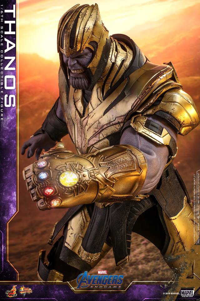 Avengers: Endgame- Cận cảnh thiết kế của Thanos, một tay đeo găng Vô Cực, một tay cầm kiếm - Ảnh 9.