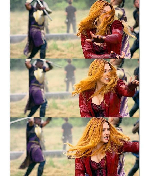 Những hình ảnh hậu trường “cực độc” của nàng Scarlet Witch trong phim siêu anh hùng của Marvel - Ảnh 5.