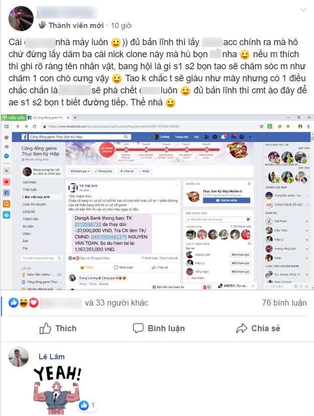 Drama rúng động làng game: Đại gia thách thức tất cả 2 server đầu, khoe tài khoản 1 tỷ và sự nổi dậy như quái vật của các bang S1-S2 - Ảnh 7.