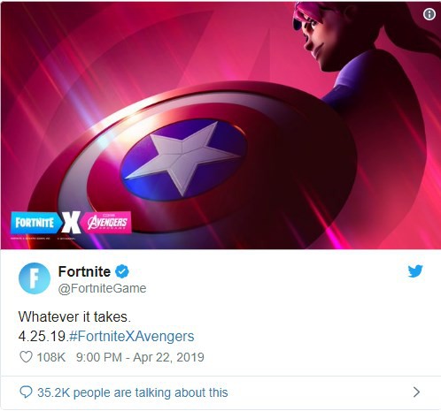 Hợp tác với Marvel, Fortnite lại tung event mới với chủ đề Avengers: End Game - Ảnh 1.