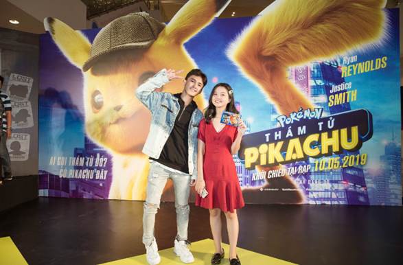 Dàn sao Việt ngất xỉu với độ đáng yêu của chú chuột điện Pikachu và biệt đội Pokémon trong buổi công chiếu - Ảnh 1.