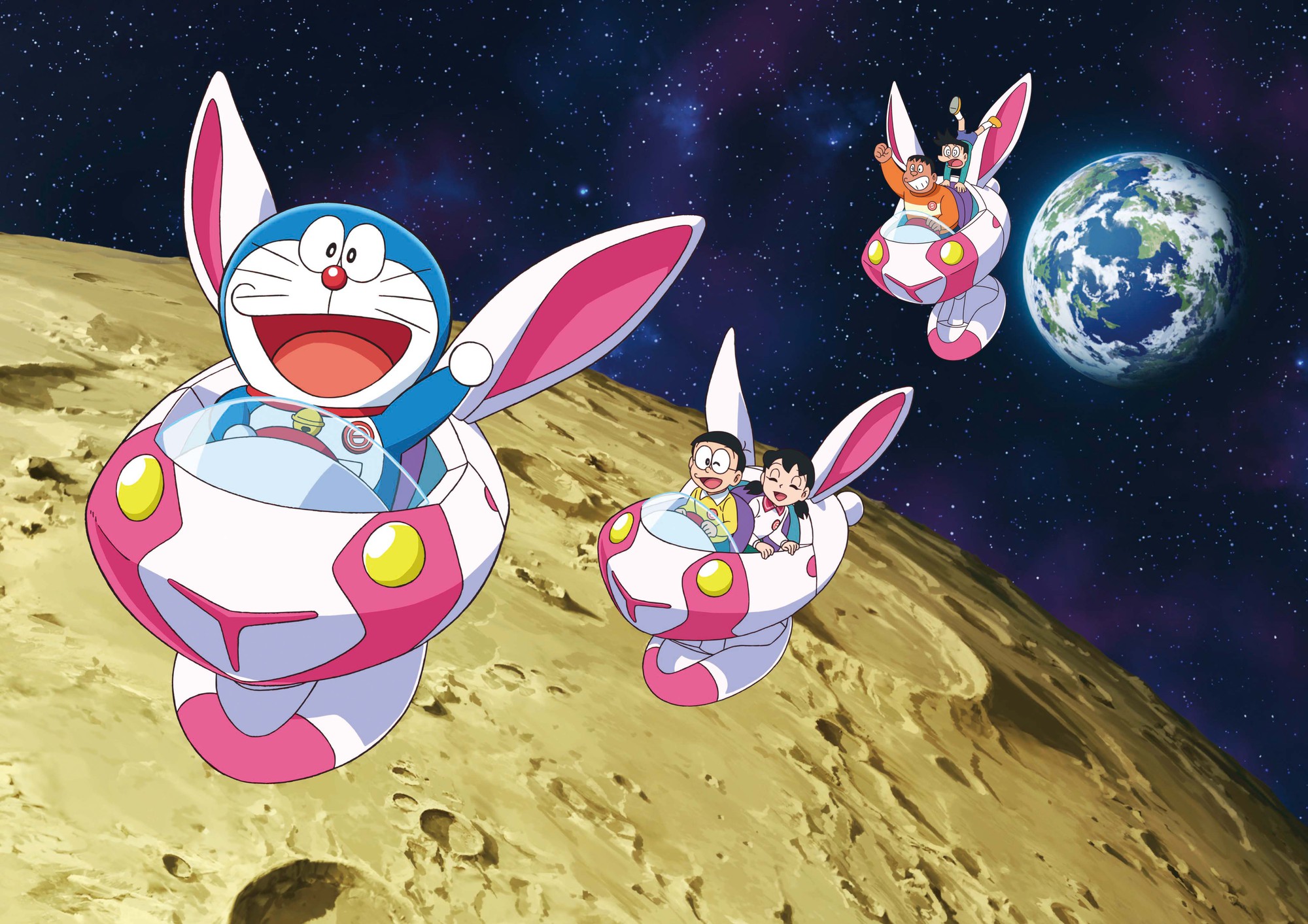 Doraemon thỏ ngọc - Hình ảnh Doraemon thỏ ngọc được thiết kế cực kỳ độc đáo và đẹp mắt. Là một fan cuồng của Doraemon, bạn chắc chắn sẽ rất háo hức khi được xem ảnh này. Hãy đến với chú thỏ xanh để thỏa sức khám phá thế giới đầy màu sắc và hài hước của Doraemon.