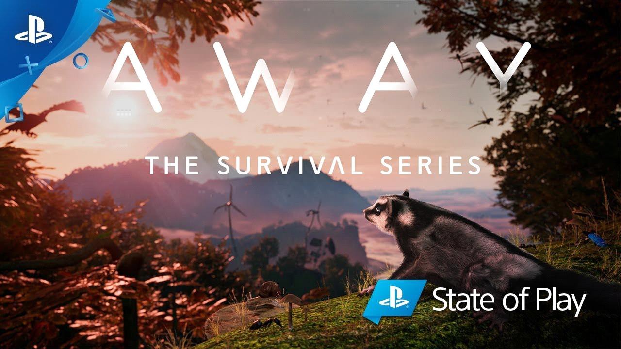 The survival. Away the Survival Series ps4. Away_the_Survival_Series ps4 обложка. Карта away: the Survival Series. Симулятор сахарного летающего поссума эвэй сваирвол.