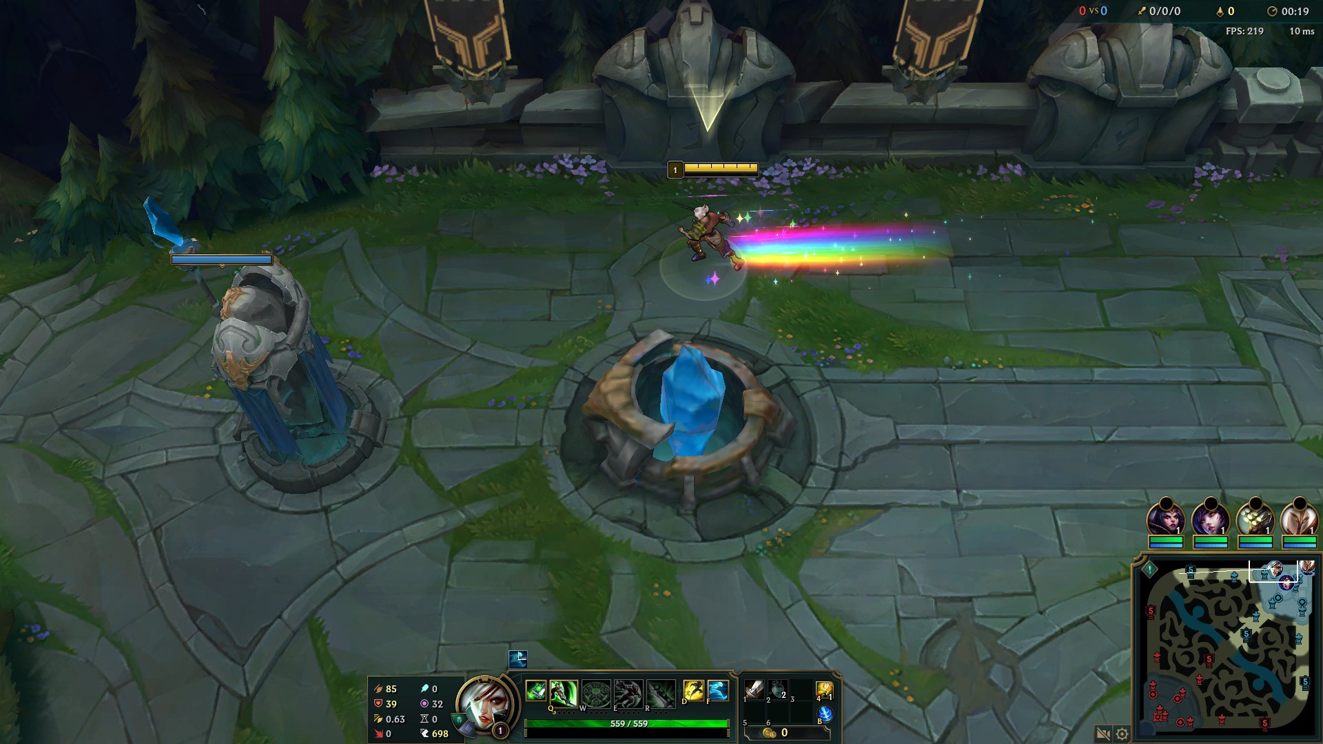 LMHT: Game thủ có thể mua hiệu ứng cầu vồng tuyệt đẹp chỉ với giá 1 Tinh Hoa Lam - Ảnh 4. LMHT: Game thủ có thể mua hiệu ứng cầu vồng tuyệt đẹp chỉ với giá 1 Tinh Hoa Lam - Ảnh 4.