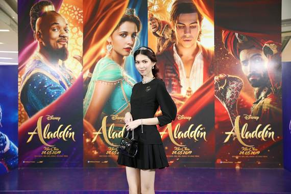 Như bước ra từ cổ tích, Jasmine Ái Phương cùng đông đảo sao Việt và beauty blogger xinh đẹp dự ra mắt Aladdin Live-Action - Ảnh 3.