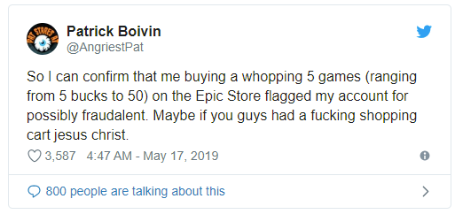 Nền tảng Epic Games Store lại gây phốt: Mua nhiều game một lúc là bị... khóa tài khoản - Ảnh 3.