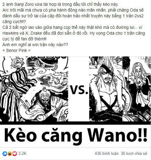 One Piece 943: Zoro - Sanji vừa tái hợp đã đụng ngay Hawkins - X Drake, 1 cuộc chiến gay cấn sắp nổ ra? - Ảnh 2.
