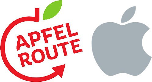Cho rằng logo quá giống nhau, một con phố ở Đức bị Apple phản đối - Ảnh 1.