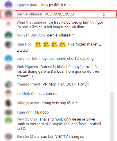 LMHT: Game thủ Việt lại thể hiện ý thức tồi tệ, sang LoL Esports xem nhờ còn spam chửi bới rồi rủ nhau report sập kênh - Ảnh 1.