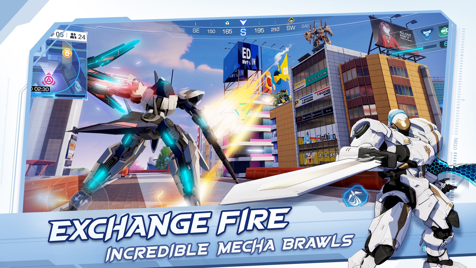 Game Bắn Súng Hoạt Họa Tuyệt Vời Super Mecha Champions Sắp Mở Cửa Thử