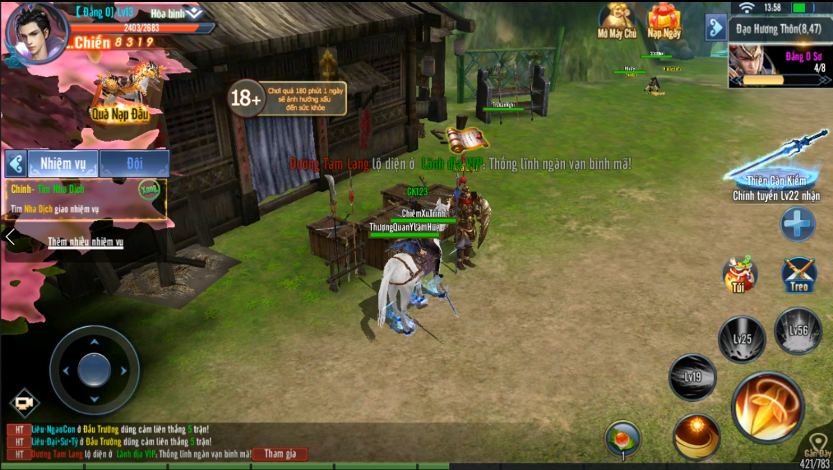 Trải nghiệm Hành Tẩu Giang Hồ - Đồ họa 3D mãn nhãn, lối chơi đậm chất kiếm hiệp - Ảnh 3.