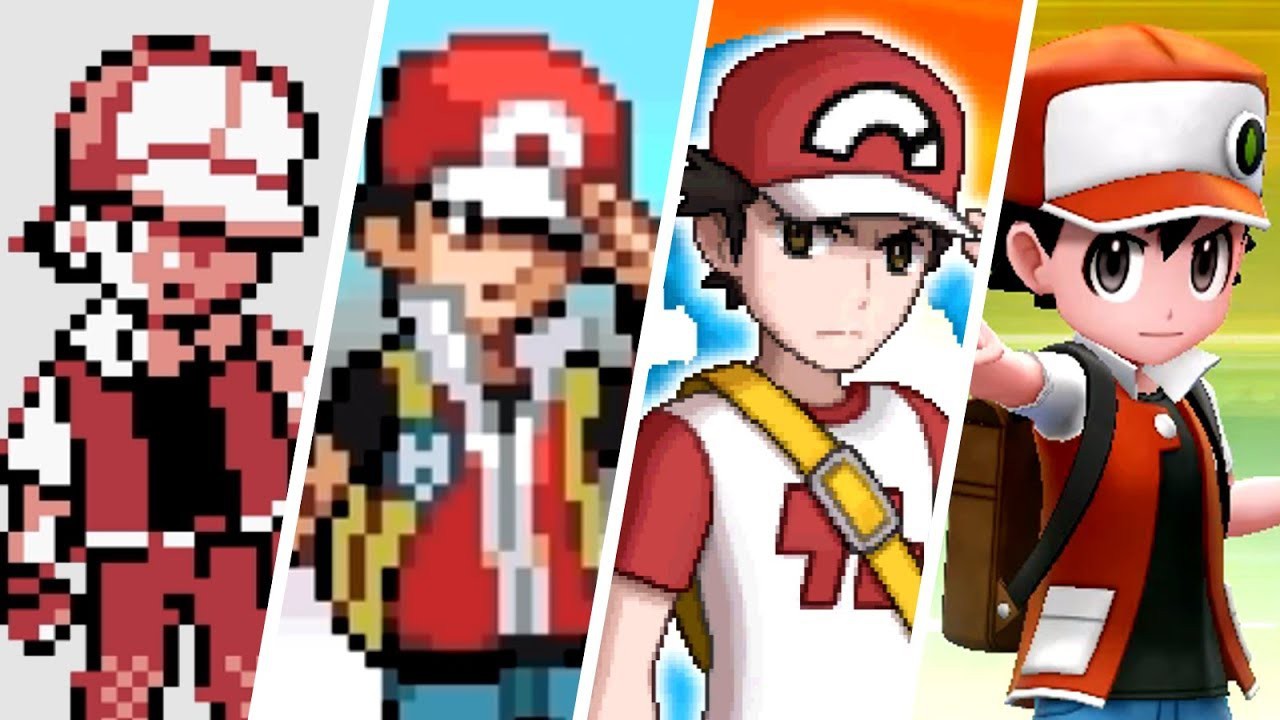 Learn How to Draw Red from Pokémon Origins (Pokémon Origins) Step by Step :  Drawing Tutorials