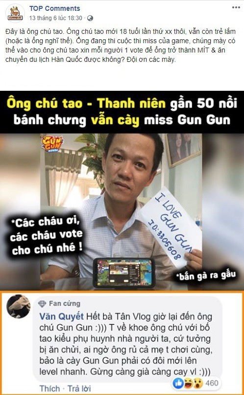 Sau Bà Tân Vlog, đến lượt “Ông Chú Gun Gun” gây sốt khắp mạng xã hội - Ảnh 3.