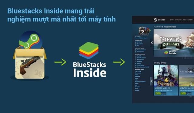 BlueStacks kết hợp với Valve, cho phép chơi game mobile ngay trên Steam - Ảnh 1.