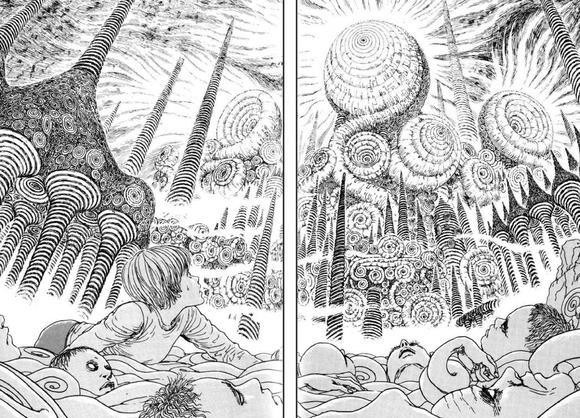 Uzumaki: Lời nguyền của vòng xoắn ốc, một tác phẩm truyện tranh ngoài sức tưởng tượng của Junji Ito - Ảnh 6.