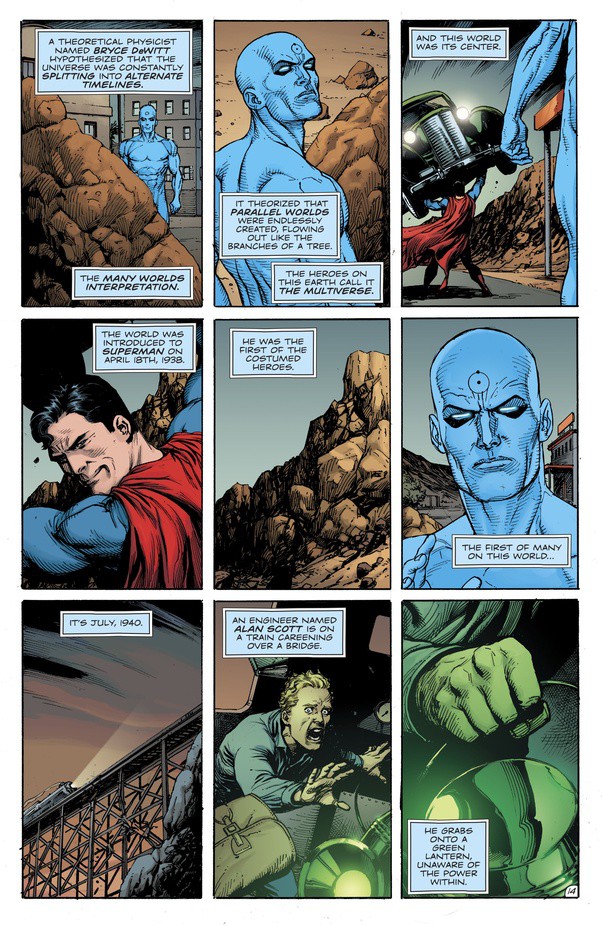 Tại sao Dr. Manhattan, cựu siêu anh hùng sở hữu năng lực tựa Chúa Trời lại muốn thay đổi đa vũ trụ DC? - Ảnh 2.