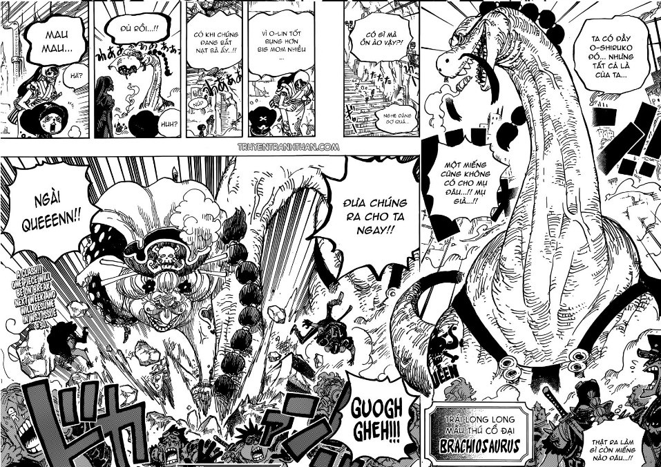 One Piece 946: Tứ Hoàng Big Mom thể hiện sức mạnh kinh hoàng - Một đấm