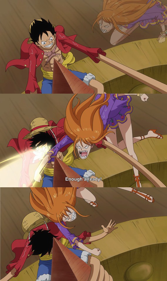 One Piece tập 891: Nami nhanh như chớp phi thân từ xa tới tẩn Luffy vì tội nghịch ngu - Ảnh 1.