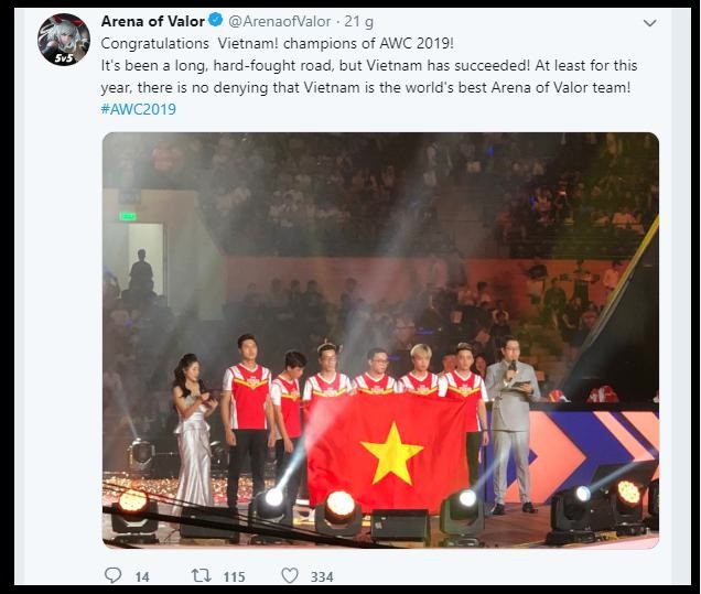 Liên Quân Mobile: Chấn động, Tencent tuyên bố VN vô địch AWC khi Chung kết chưa kết thúc - Ảnh 4.