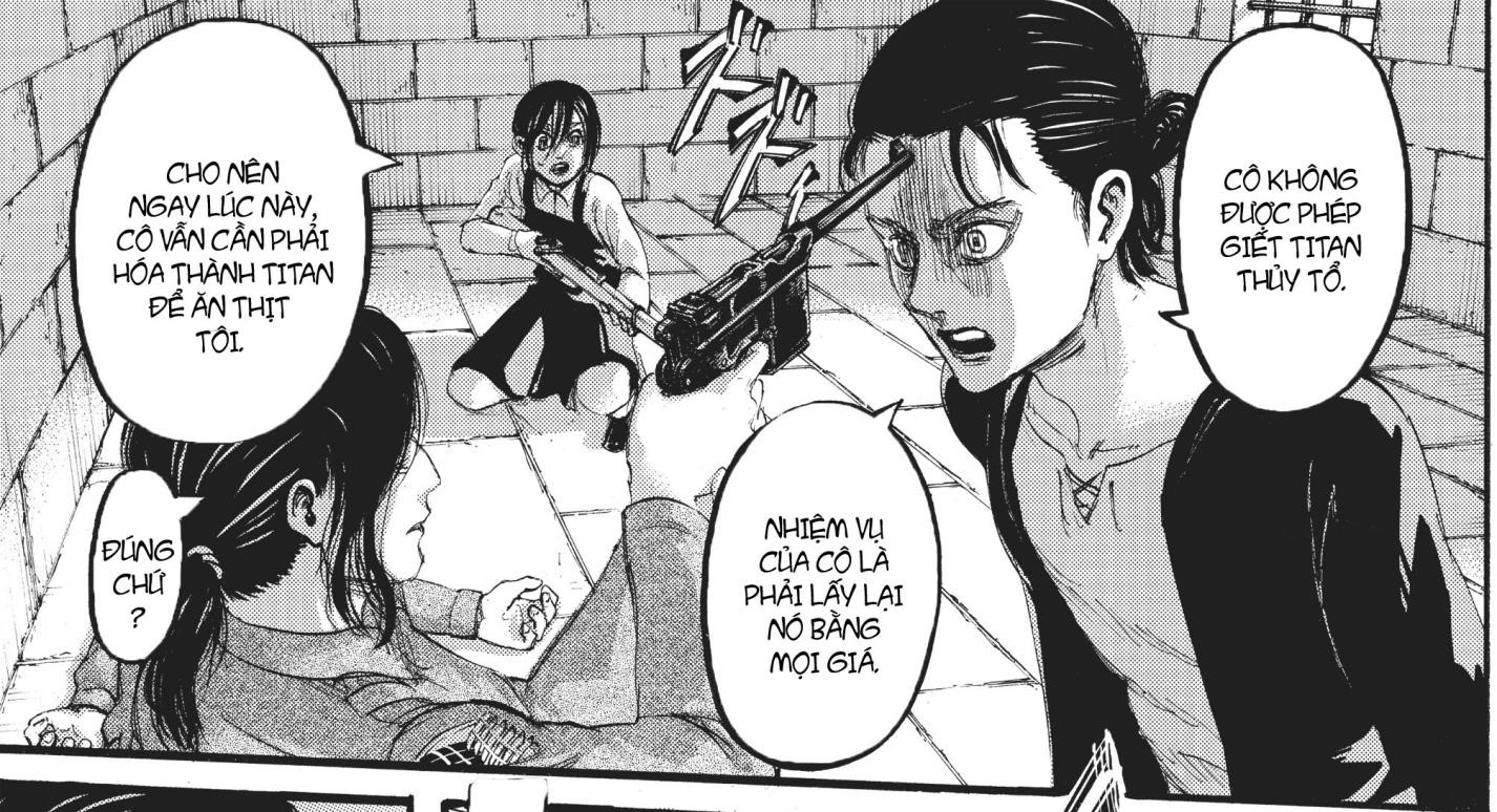 Attack on Titan: Sau khi bị bắn bay đầu, 4 khả năng có thể xảy ra ảnh hưởng trực tiếp đến việc sống - chết của Eren - Ảnh 9. Attack on Titan: Sau khi bị bắn bay đầu, 4 khả năng có thể xảy ra ảnh hưởng trực tiếp đến việc sống - chết của Eren - Ảnh 9.
