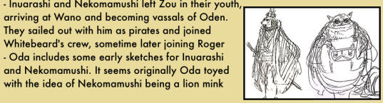 One Piece: Thông tin thêm về 2 Cửu Hồng Bao dưới trướng Oden, người có em gái, kẻ sợ bị tiêm - Ảnh 4.