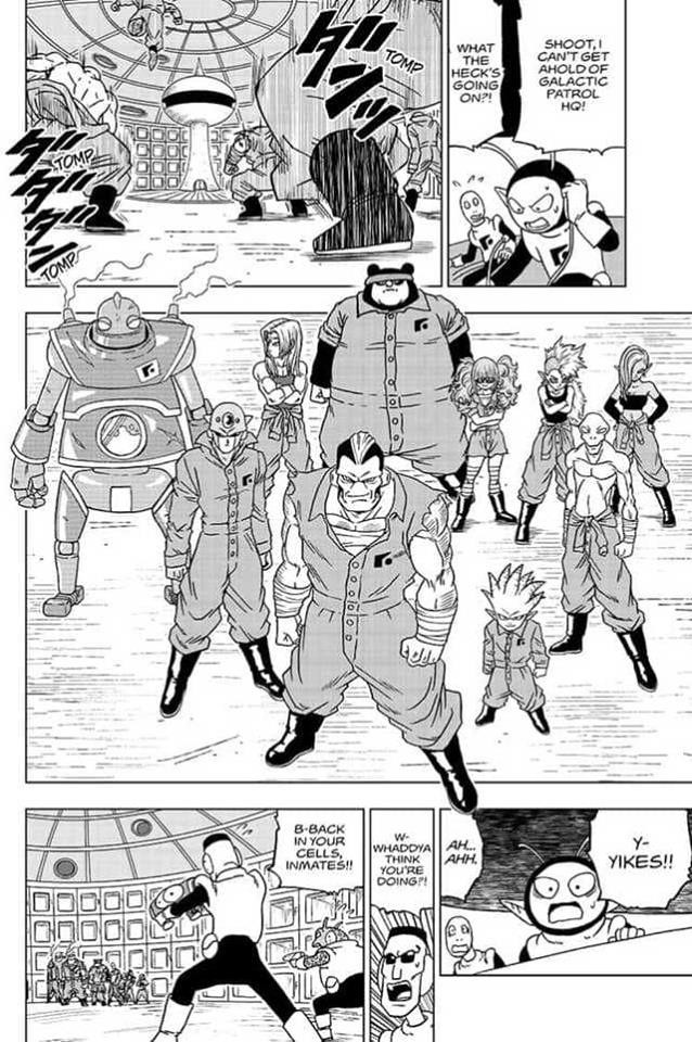 Dragon Ball Super chap 50: Nhóm Goku bị đám tù nhân tuần tra ngân hà bao vây... Vegeta sắp học được Dịch chuyển tức thời - Ảnh 2.