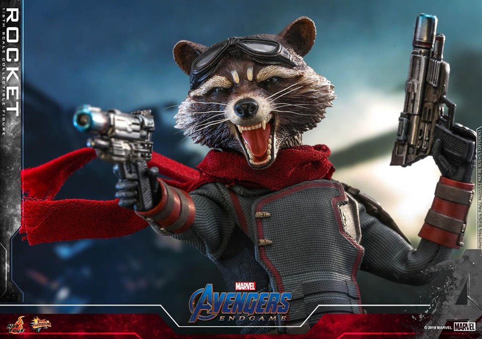End Game Roket Chiêm ngưỡng bộ Hot Toys