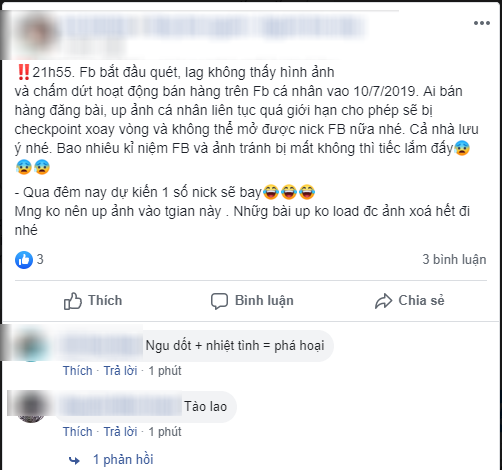 Facebook gặp sự cố nghiêm trọng, người dùng Việt cứ xem ảnh hay video là trắng xóa - Ảnh 3.