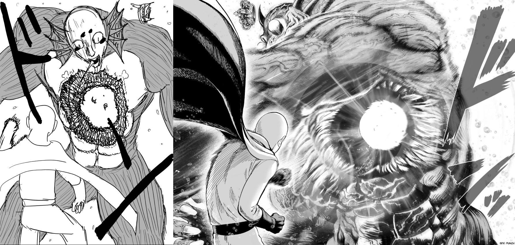 One Punch Man: Từ nét vẽ của ONE, Yusuke Murata đã giúp các nhân vật