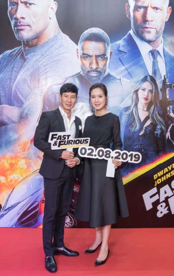 Dàn sao Việt nóng bỏng độ dáng cùng hai siêu sao The Rock và Jason Statham trong buổi công chiếu Fast & Furious: Hobbs & Shaw - Ảnh 1.