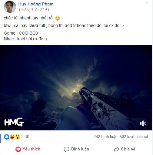 Bái phục fan Việt dùng tiếng súng trong game để làm nhạc nền cho hit mới của  Sơn Tùng M-TP - Ảnh 2.